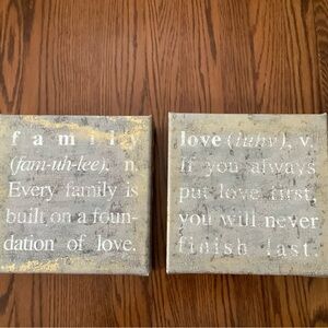 Inspirational Canvas Wall Art Set